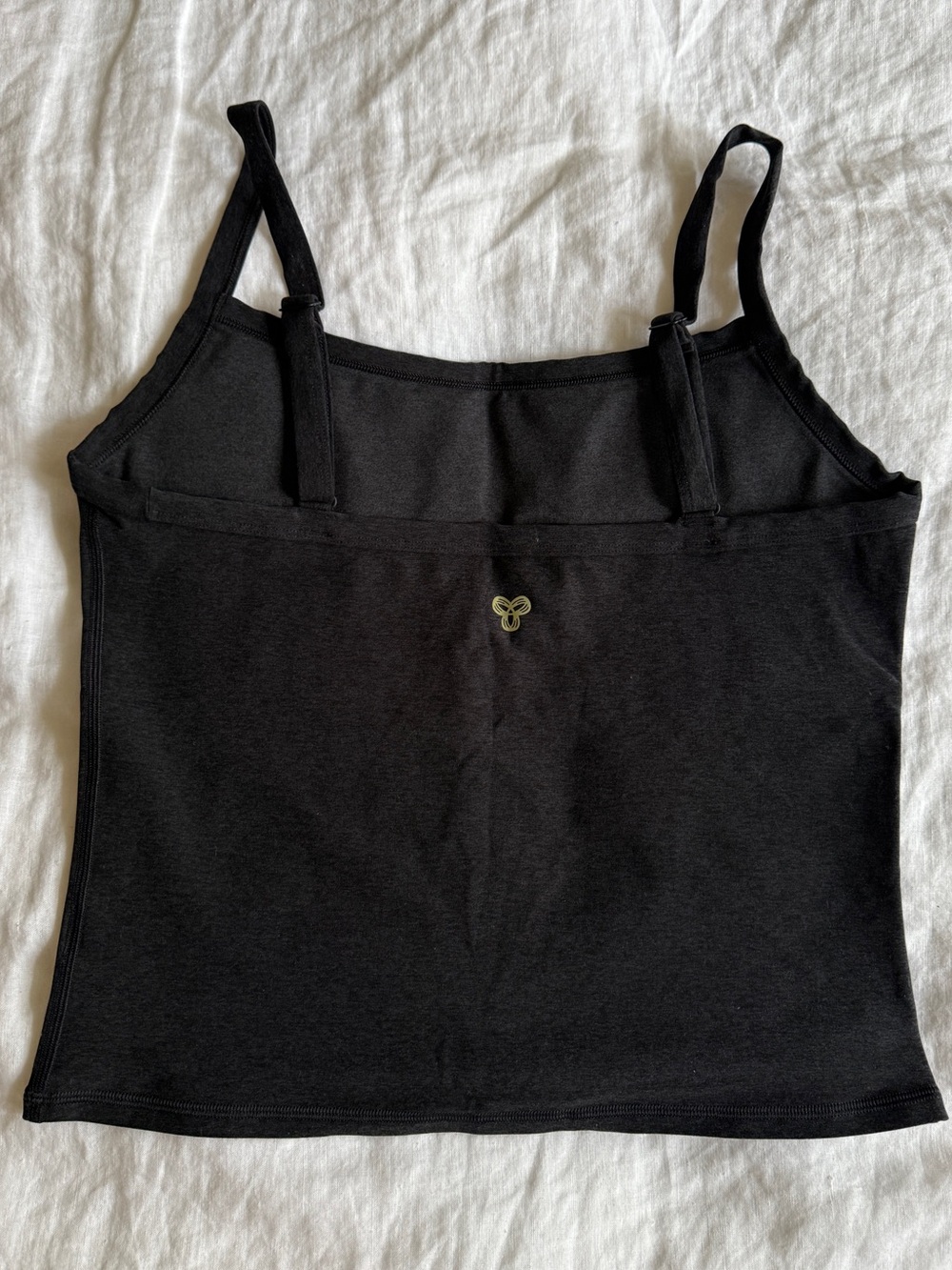 Aritzia Golden Activewear- 2 piece Charcoal Tank & Leggings